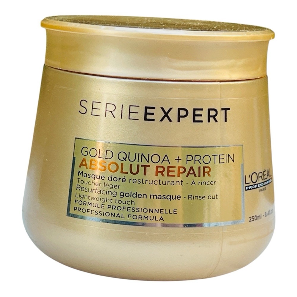 L'OREAL Serie Expert Absolut Repair Gold Quinoa + Protein Masque, 8.4fl Oz